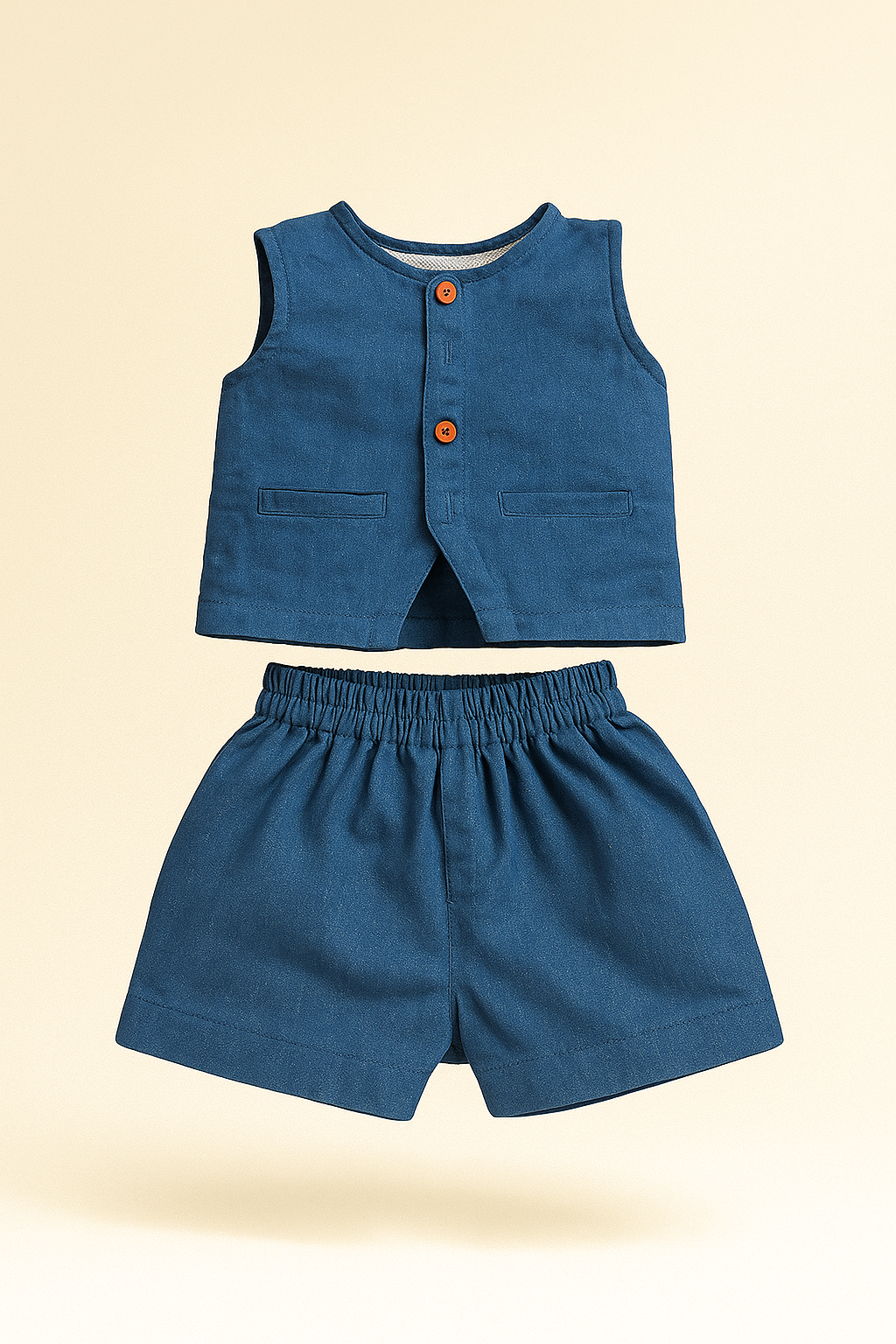 Denim Shirt and Shorts | Perfect Casual Outfit for Toddlers - www.styletriggers.com