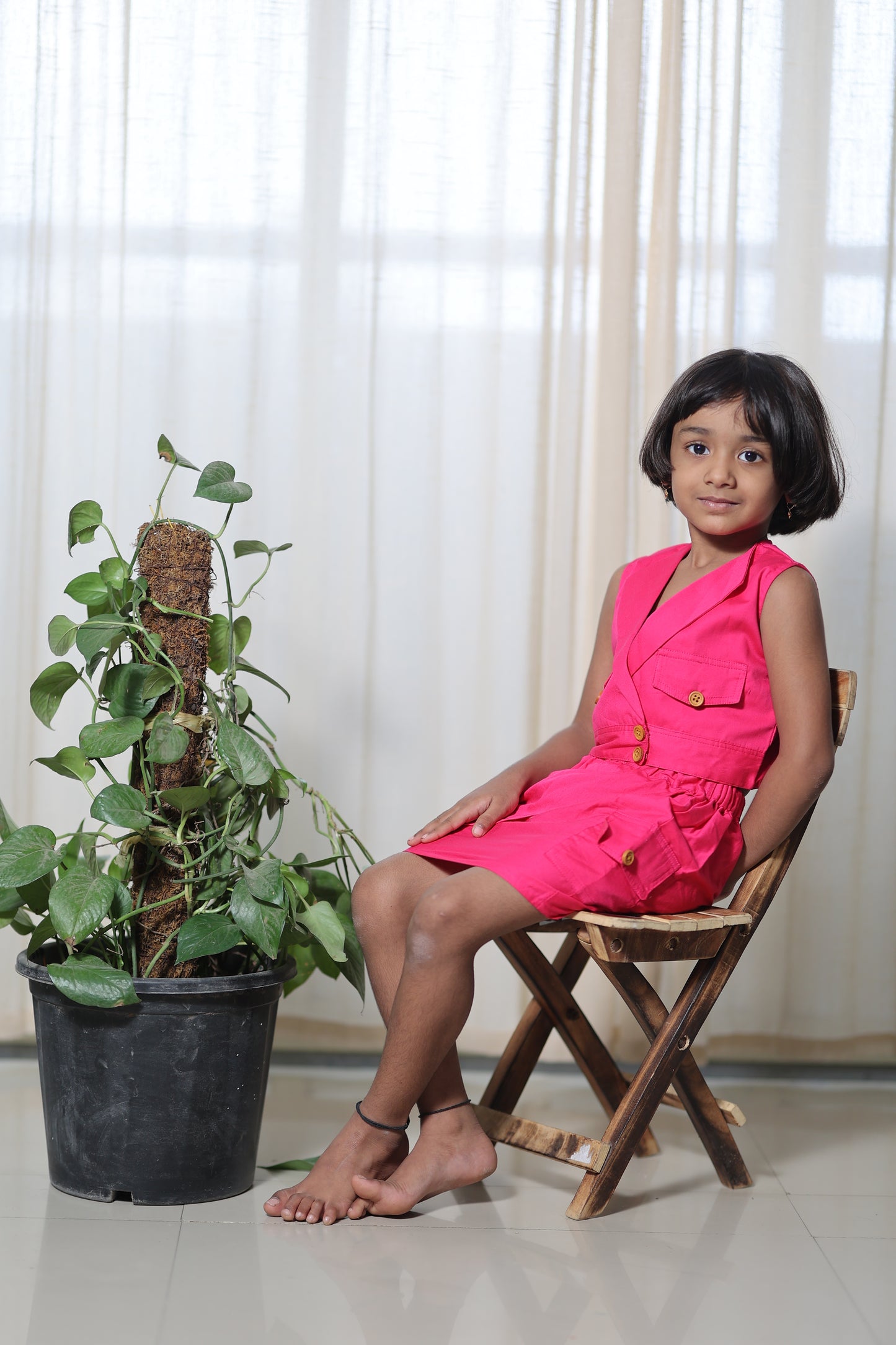 Adorable Pink Skirt and Top Set for Kids