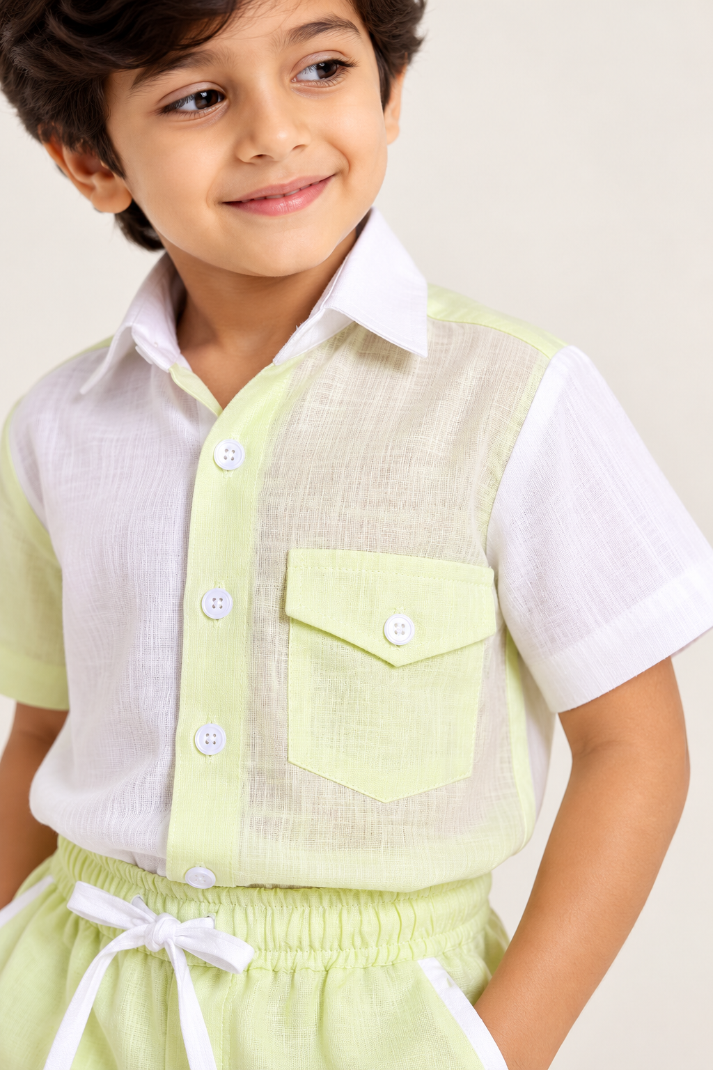 Little Lime – Boys’ Co-ord Set