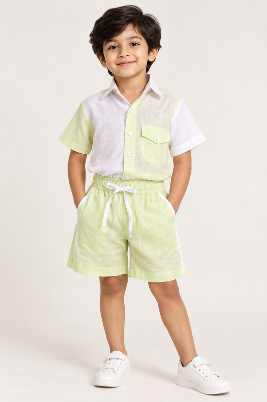 Little Lime – Boys’ Co-ord Set