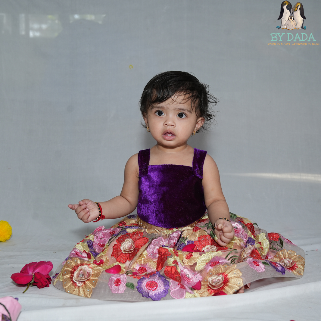 KIDS SHIRRING NECK DRESS DASADA DARLING main image 0