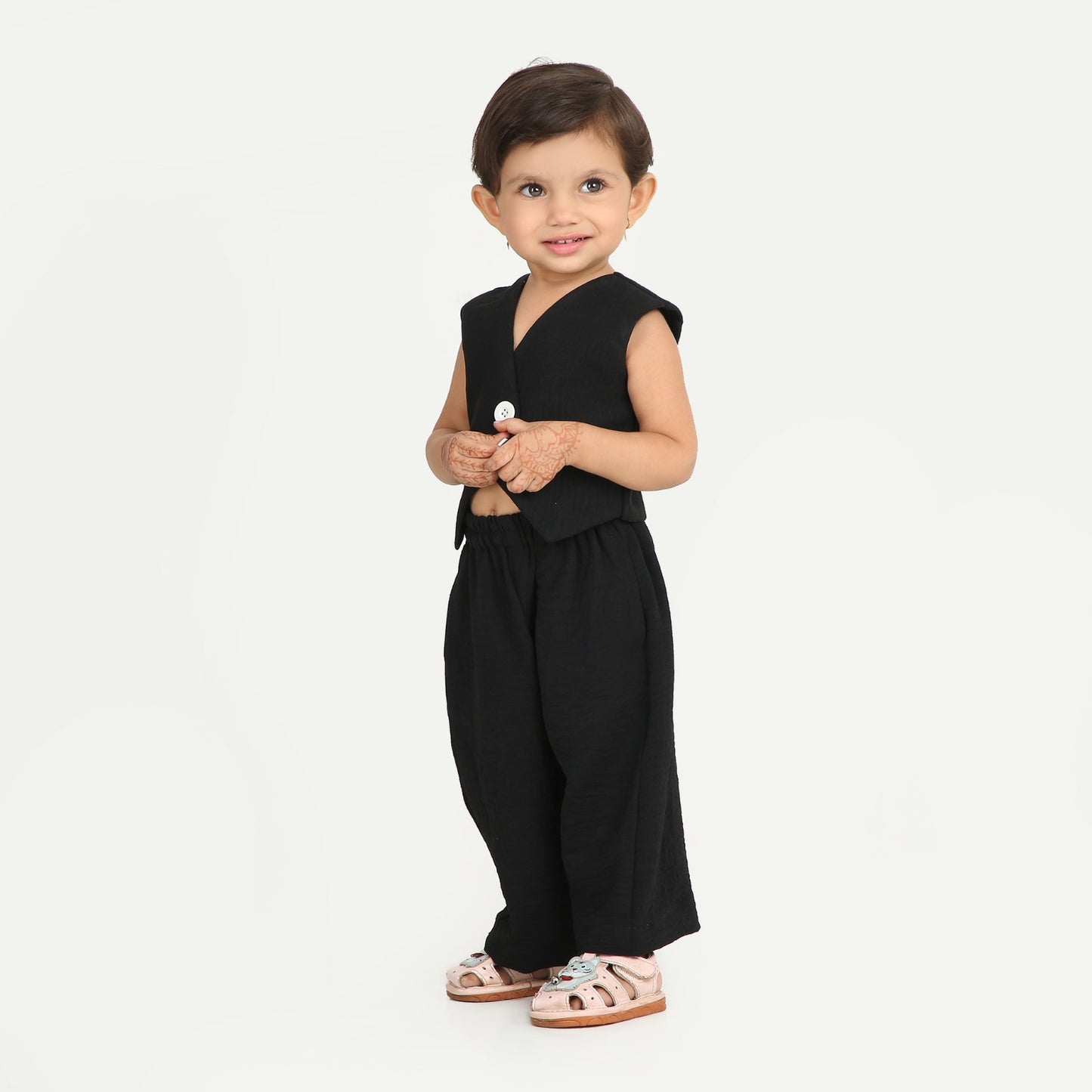 Black Cord Set | Stylish Baby Outfit for Every Occasion
