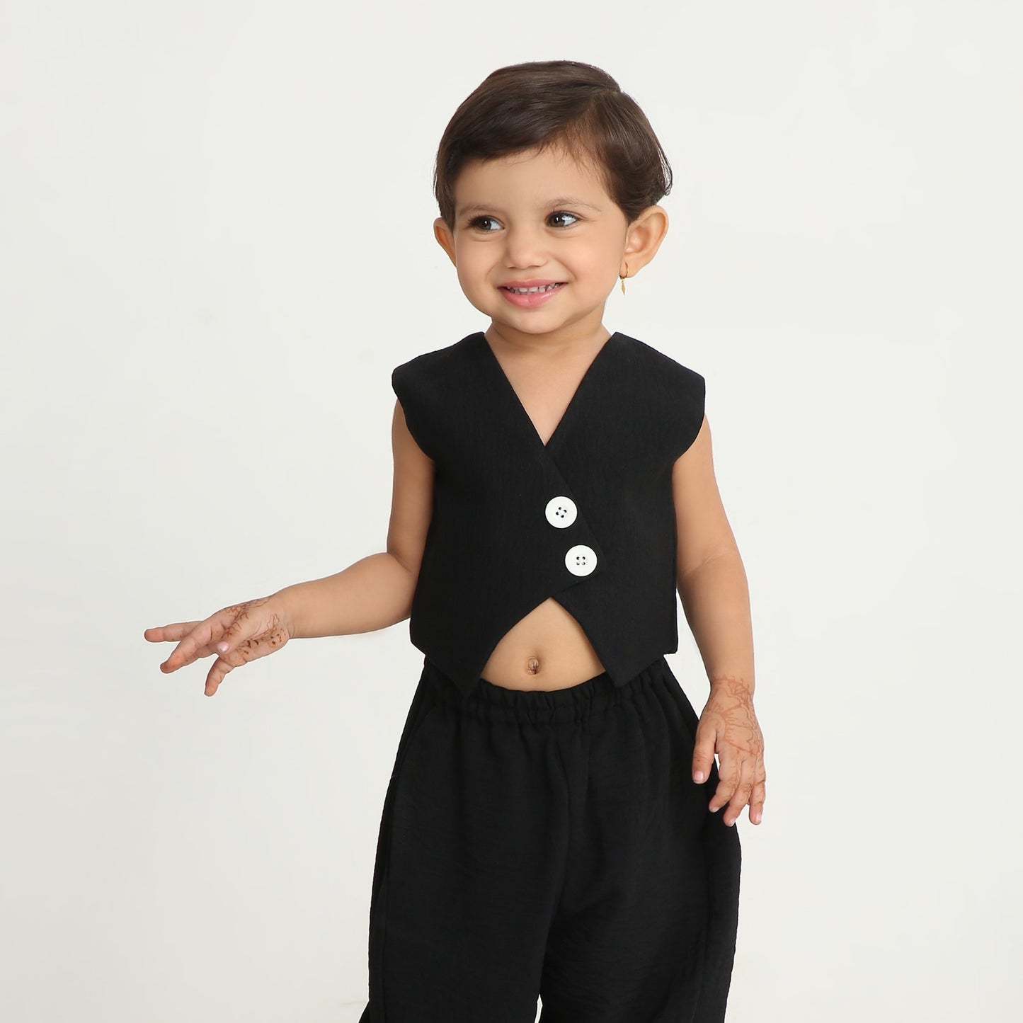 Black Cord Set | Stylish Baby Outfit for Every Occasion